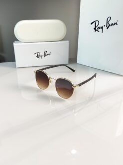 RAYBAN GOLD BROWN REVERSE 5405 😍🔥