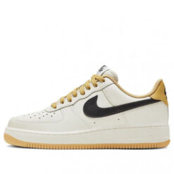 Nike_Air Force 1 Low WHITE/YELLOW/BLACK Skate Shoes FD9063-101