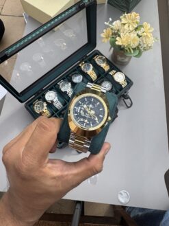 Rado silver gold black Diastar