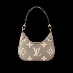 Louis Vuitton Bagatelle Dove cream Monogram Empreinte With Og Box